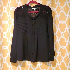 NWOT *Adiva* black blouse